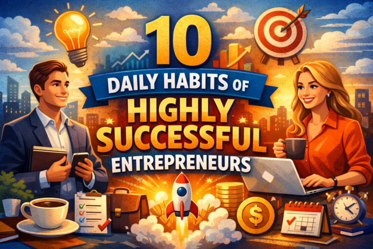 10 Daily Habits of Highly Successful Entrepreneurs